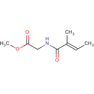 N-[(E)-2-Methyl-1-oxo-2-butenyl]glycine methyl ester