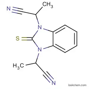 3-(3-(2-cyanoethyl)-2-thioxo-1H-benzimidazol-1(2H)-yl)propanenitrile