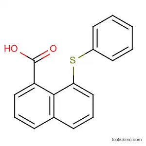 1-Naphthalenecarboxylic acid, 8-(phenylthio)-