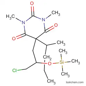 5-[3-クロロ-2-(トリメチルシロキシ)プロピル]-1,3-ジメチル-5-(1-メチルブチル)-2,4,6(1H,3H,5H)-ピリミジントリオン
