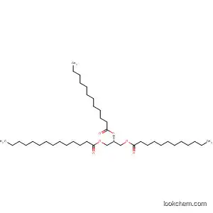 Tetradecanoic acid, 2,3-bis[(1-oxododecyl)oxy]propyl ester, (R)-