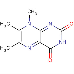 2,4(3H,8H)-Pteridinedione, 6,7,8-trimethyl-