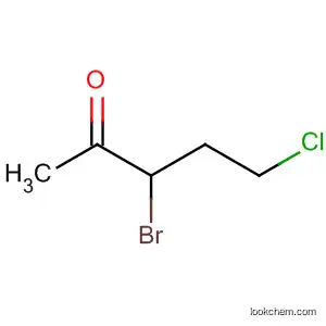 Molecular Structure of 58371-99-6 (2-Pentanone, 3-bromo-5-chloro-)