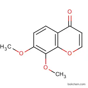 Molecular Structure of 59887-97-7 (4H-1-Benzopyran-4-one, 7,8-dimethoxy-)