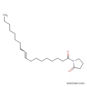 Molecular Structure of 60437-62-9 (2-Pyrrolidinone, 1-(1-oxo-9-octadecenyl)-)