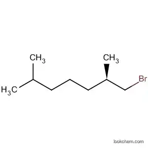 Molecular Structure of 60610-07-3 (Heptane, 1-bromo-2,6-dimethyl-, (R)-)
