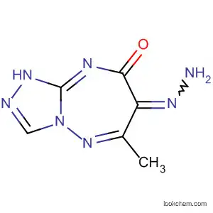 Molecular Structure of 60794-37-8 (1H-1,2,4-Triazolo[4,3-b][1,2,4]triazepin-8(7H)-one, 6-methyl-,
hydrazone)