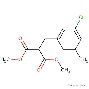 Dimethyl [(3-chloro-5-methylphenyl)methyl]propanedioate