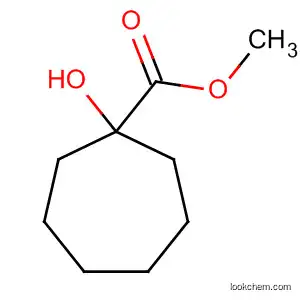 Molecular Structure of 62791-48-4 (1-Hydroxy-cycloheptanecarboxylic acid methyl ester)