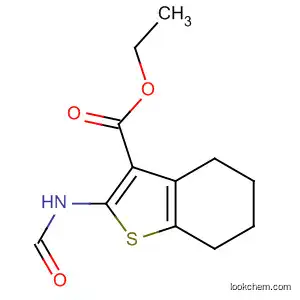 Molecular Structure of 62821-69-6 (ethyl 2-(formylamino)-4,5,6,7-tetrahydro-1-benzothiophene-3-carboxylate)