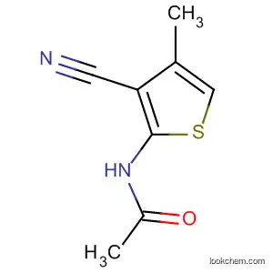 Molecular Structure of 63003-58-7 (Acetamide, N-(3-cyano-4-methyl-2-thienyl)-)
