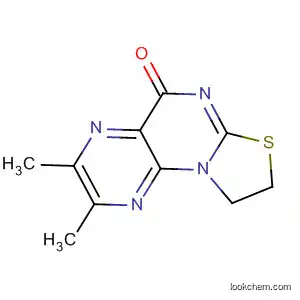 Molecular Structure of 63012-79-3 (2,3-dimethyl-8,9-dihydro-5H-[1,3]thiazolo[3,2-a]pteridin-5-one)