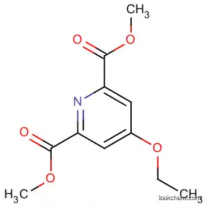 Molecular Structure of 63079-94-7 (2,6-Pyridinedicarboxylic acid, 4-ethoxy-, dimethyl ester)