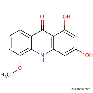 Molecular Structure of 63110-81-6 (9(10H)-Acridinone, 1,3-dihydroxy-5-methoxy-)