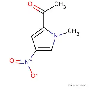 Molecular Structure of 63158-35-0 (Ethanone, 1-(1-methyl-4-nitro-1H-pyrrol-2-yl)-)