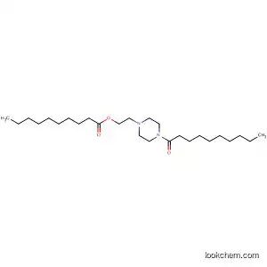 Molecular Structure of 63186-66-3 (2-(4-decanoyl-1-piperazinyl)ethyl decanoate)