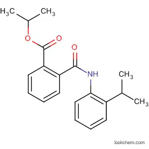 Molecular Structure of 63189-87-7 (Benzoic acid, 2-[[[2-(1-methylethyl)phenyl]amino]carbonyl]-,
1-methylethyl ester)