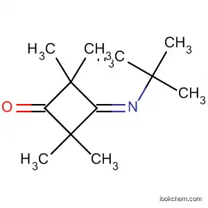 Molecular Structure of 63196-51-0 (Cyclobutanone, 3-[(1,1-dimethylethyl)imino]-2,2,4,4-tetramethyl-)