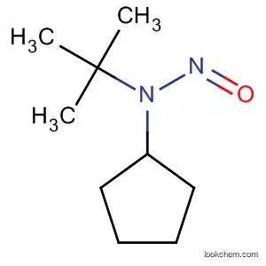 Molecular Structure of 63401-07-0 (Cyclopentanamine, N-(1,1-dimethylethyl)-N-nitroso- (9CI))