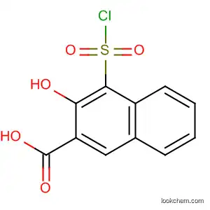 2-하이드록시-3-카르복시-나프탈렌-1-설포닐클로라이드