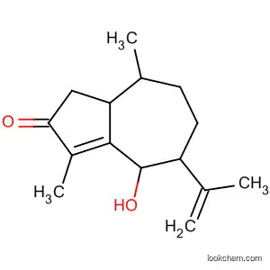 Molecular Structure of 63512-85-6 (2(1H)-Azulenone,
4,5,6,7,8,8a-hexahydro-4-hydroxy-3,8-dimethyl-5-(1-methylethenyl)-)