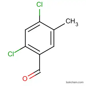 Molecular Structure of 63525-12-2 (2,4-Dichloro-5-methybenzaldehyde)