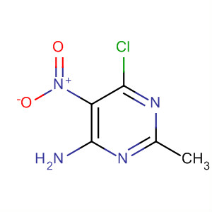 4-Pyrimidinamine, 6-chloro-2-methyl-5-nitro-