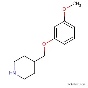 Molecular Structure of 63608-37-7 (4-[(3-METHOXYPHENOXY)METHYL]PIPERIDINE)