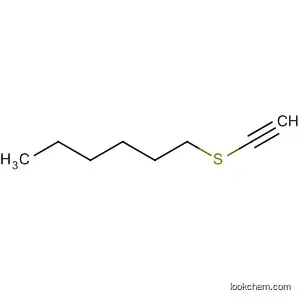 Molecular Structure of 63720-97-8 (Hexane, 1-(ethynylthio)-)