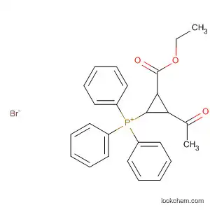Phosphonium, [2-acetyl-3-(ethoxycarbonyl)cyclopropyl]triphenyl-,
bromide
