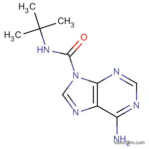Molecular Structure of 64442-31-5 (6-AMINO-N-TERT-BUTYL-9H-PURINE-9-CARBOXAMIDE)