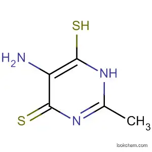 Molecular Structure of 64621-18-7 (4(1H)-Pyrimidinethione, 5-amino-6-mercapto-2-methyl-)