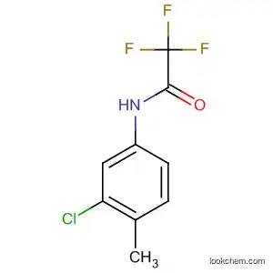 Molecular Structure of 64694-83-3 (N-(3-Chloro-4-Methylphenyl)-2,2,2-trifluoroacetaMide)