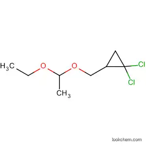 Molecular Structure of 64794-13-4 (Cyclopropane, 1,1-dichloro-2-[(1-ethoxyethoxy)methyl]-)