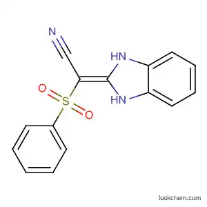 Molecular Structure of 64824-78-8 (1,3-dihydro-2H-benzimidazol-2-ylidene(phenylsulfonyl)acetonitrile)