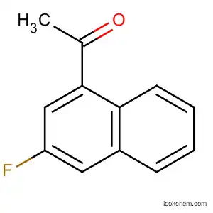 Molecular Structure of 64977-37-3 (1-(3-Fluoro-1-naphthalenyl)-ethanone)