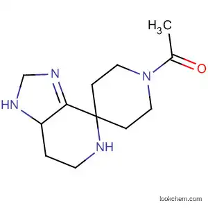 Molecular Structure of 65092-21-9 (1'-Acetyl-3,5,6,7-tetrahydrospiro[imidazo[4,5-c]-pyridine-4,4'-piperidine])