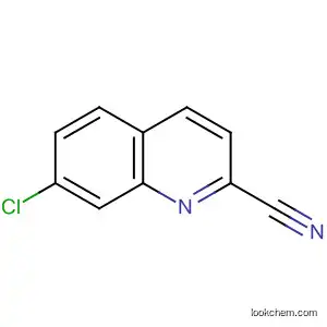 Molecular Structure of 65482-29-3 (7-Chloroquinoline-2-carbonitrile)