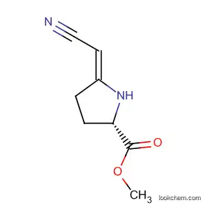 프롤린, 5-(시아노메틸렌)-, 메틸 에스테르, (E)-(9CI)