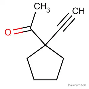 Molecular Structure of 65691-71-6 (Ethanone,1-(1-ethynylcyclopentyl)-)
