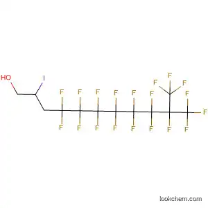 4,4,5,5,6,6,7,7,8,8,9,9,10,11,11,11-Hexadecafluoro-2-iodo-10-(trifluoromethyl)undecan-1-ol