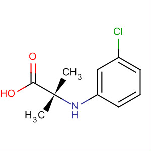 Alanine, N-(3-chlorophenyl)-2-methyl-