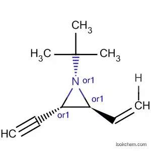 Molecular Structure of 65983-80-4 (Aziridine, 1-(1,1-dimethylethyl)-2-ethenyl-3-ethynyl-, trans- (9CI))