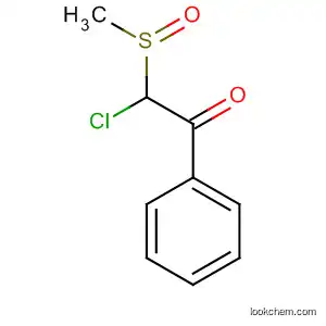 에타논, 2-클로로-2-(메틸술피닐)-1-페닐-(9CI)