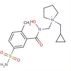Benzamide,  5-(aminosulfonyl)-N-[[1-(cyclopropylmethyl)-2-pyrrolidinyl]methyl]-2-meth  oxy-, (S)-