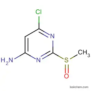 4-Pyrimidinamine, 6-chloro-2-(methylsulfinyl)-