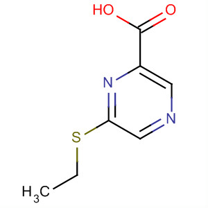 6-(Ethylthio)-pyrazinecarboxylicacid