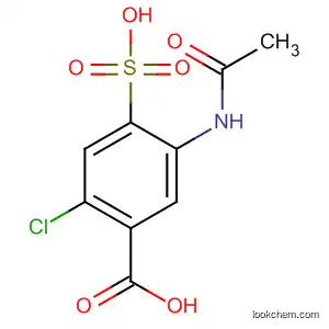 2-クロロ-5-アセトアミド-4-スルホ安息香酸