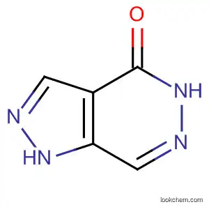 Molecular Structure of 13521-25-0 (1,5-dihydro-4H-Pyrazolo[3,4-d]pyridazin-4-one)