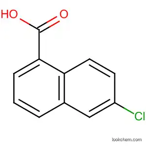 Molecular Structure of 16650-53-6 (1-Naphthalenecarboxylic acid, 6-chloro-)